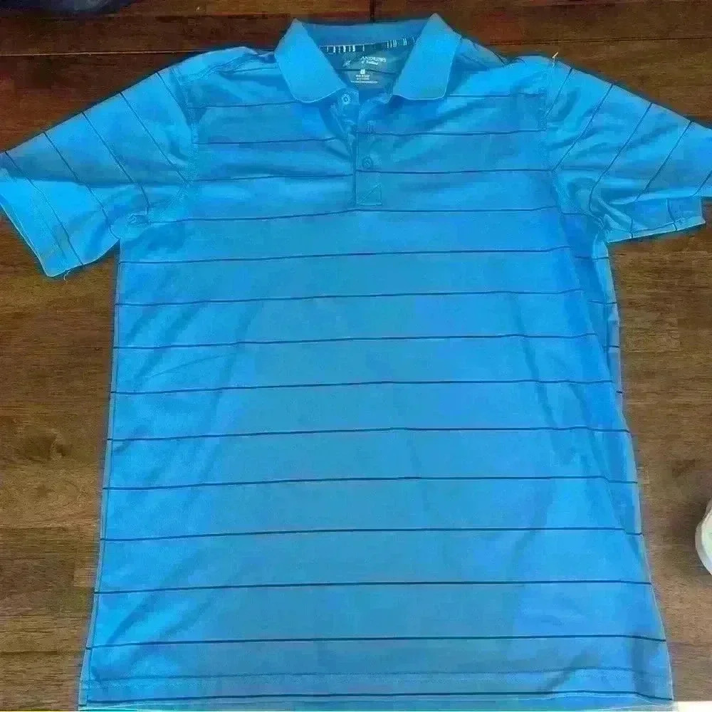 St. Andrews of Scotland Polo- Size L Blue